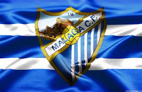 Malaga FC Champions League The Anchovies Spanish Team Logo Spain Hd Desktop Wallpaper ~ C.a.T