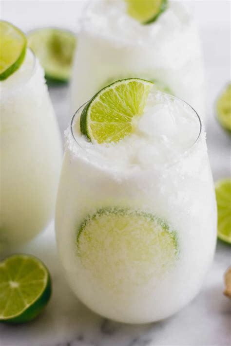 Paleo Coconut Ginger Lime Mocktail - Eat the Gains