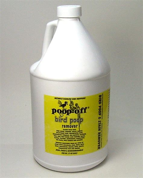 the Pet Stop by Bird Supply of NH > Cleaning > Poop-Off® Bird Poop Remover Refill 1 Gal