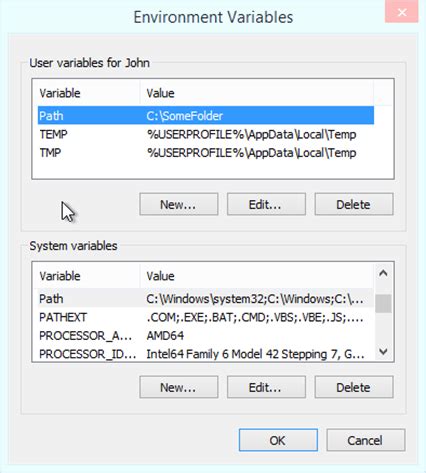 Adding and Editing PATH Environment Variables in Windows | John Atten