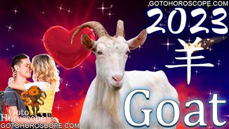 Chinese Horoscope 2023 Goat, free Chinese New Year Horoscope for Goats ...