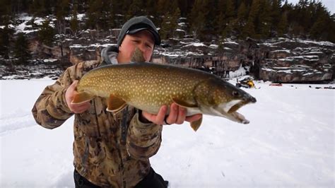 Ice Fishing for Lake Trout - Jay Siemens