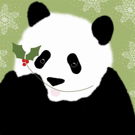 The WWF shop - Pucker up! christmas cards (10 pack) | Charity christmas cards, Panda christmas ...