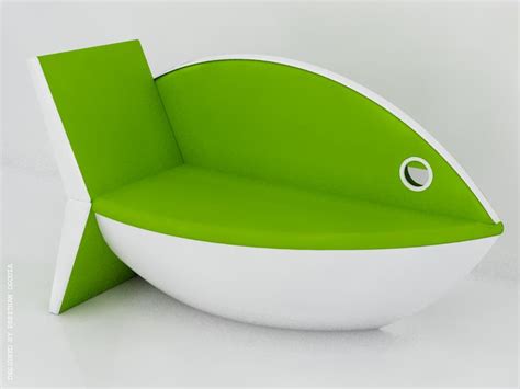 Unique -Furniture Designs - Fish Couch by Preetham Dsouza