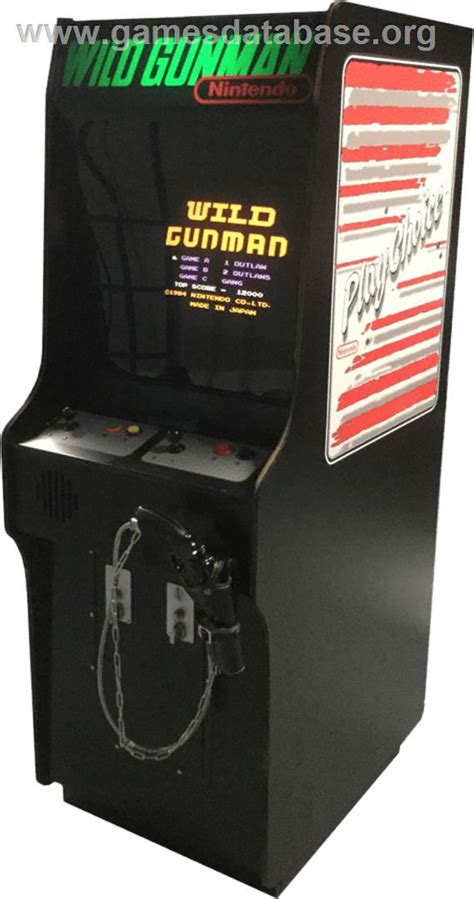 Wild Gunman - Arcade - Artwork - Cabinet