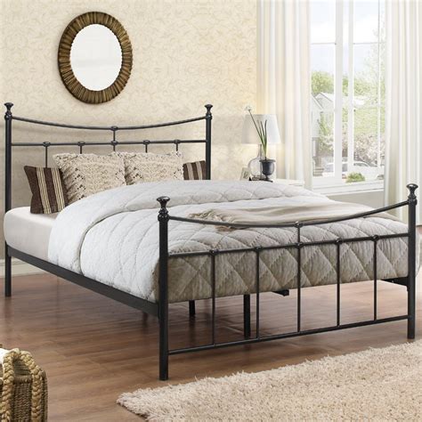 Emily Black Metal Bed Frame - 4ft Small Double