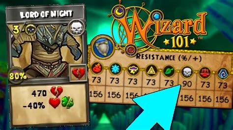 Wizard101 Max Death PvP: LORD OF NIGHT Vs 90% RESIST Heal Spammer! - YouTube