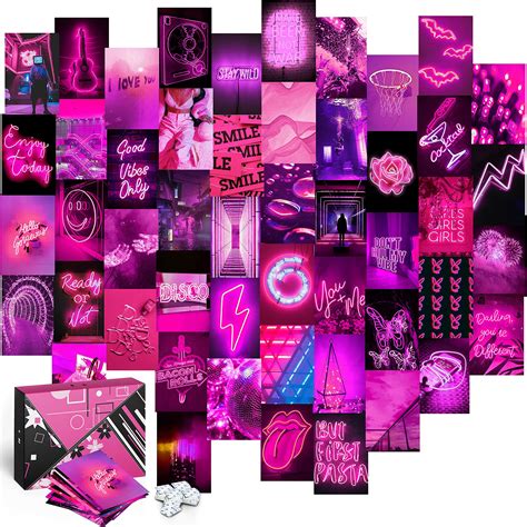 Buy KOLL DECOR wall collage kit - 50 Set 4''x6'' Prints Aesthetic ...