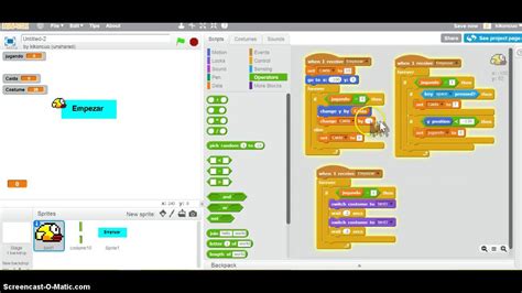 Tutorial Flappy bird con Scratch Parte 2 - YouTube