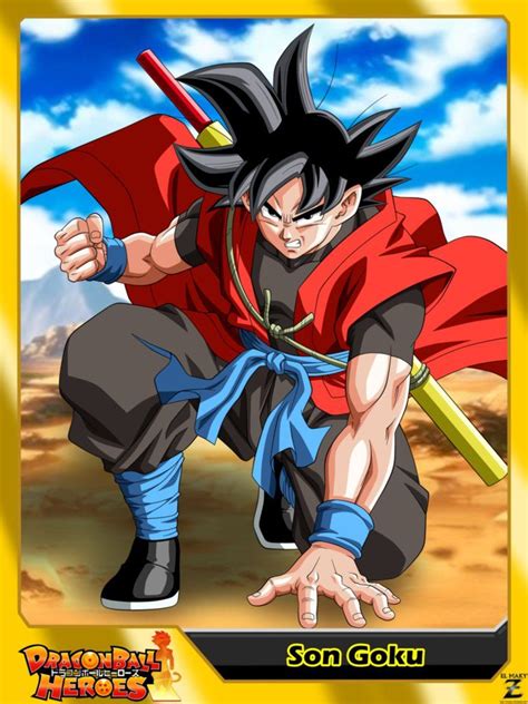 (Dragon Ball Heroes) Son Goku Xeno by el-maky-z.deviantart.com on @DeviantArt | Dragon ball goku ...