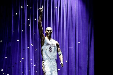 Lakers unveil Kobe Bryant statue celebrating his 'timeless' legacy