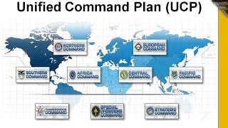 Unified Command Plan Map