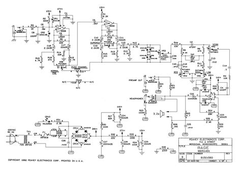 Download "Peavey Rage 158 Schematic" free