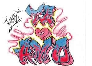 Fotos e Imágenes rap: graffiti que diga te amo