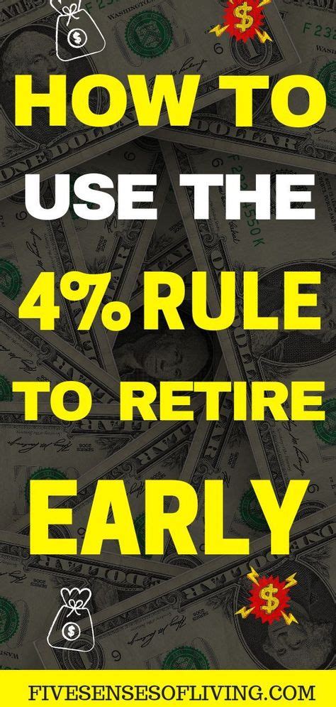 How Much Money Do You Need To Retire? – 4% Rule | Early retirement ...