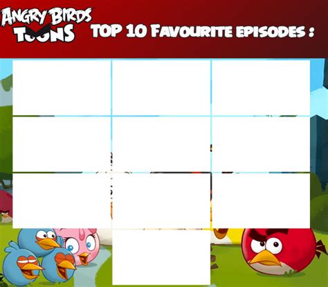 Top 10 Angry Birds Toons Episodes Meme by TBalazs2000 on DeviantArt