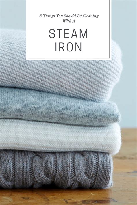 8 things you should be cleaning with a steam iron – Artofit