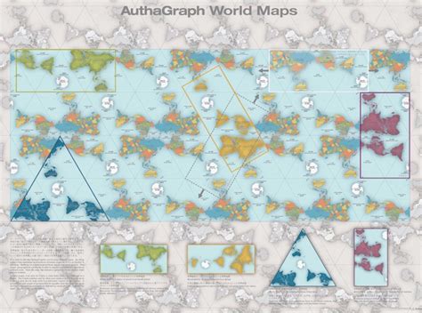 Size does matter: Authagraph World Map turns the Earth into a rectangle using tetrahedrons