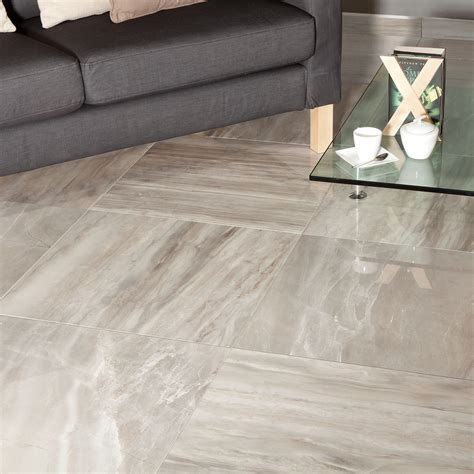 Atrium Kios Gris Glazed Porcelain Floor Tile