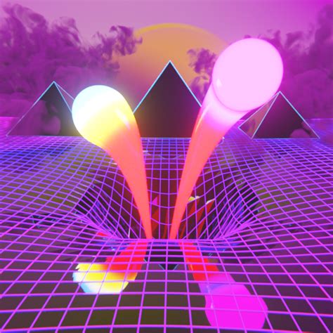 Vaporware inspired art I made in blender : r/VaporwaveArt