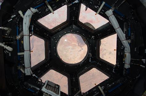 ESA - The Cupola opens its seven eyelids