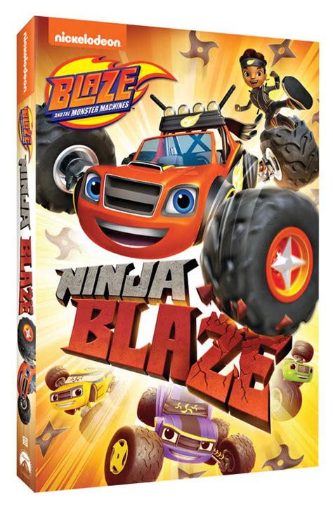 Blaze and the Monster Machines: Ninja Blaze Now Available on DVD | Cleverly Me - South Florida ...