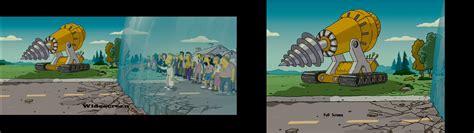 The Simpsons Movie Widescreen VS Full Screen by sonicmasher on DeviantArt