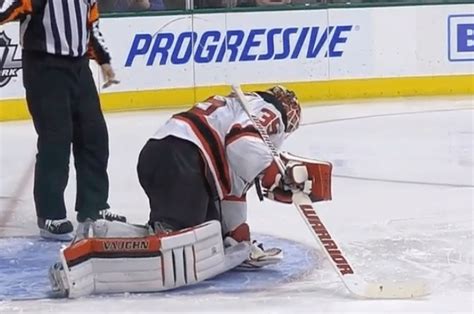 Devils’ Schneider leaves game with lower-body injury after sprawling ...