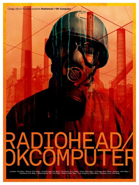 Radiohead 'OK Computer' Poster - Classic Album Sundays