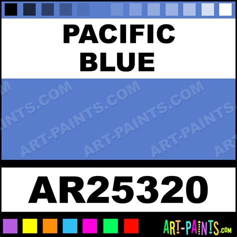 Pacific Blue Archival Oil Paints - AR25320 - Pacific Blue Paint, Pacific Blue Color, Chroma ...