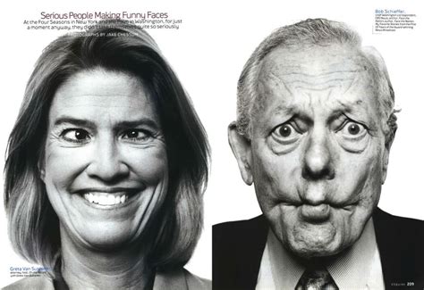 Serious People Making Funny Faces | Esquire | October 2004