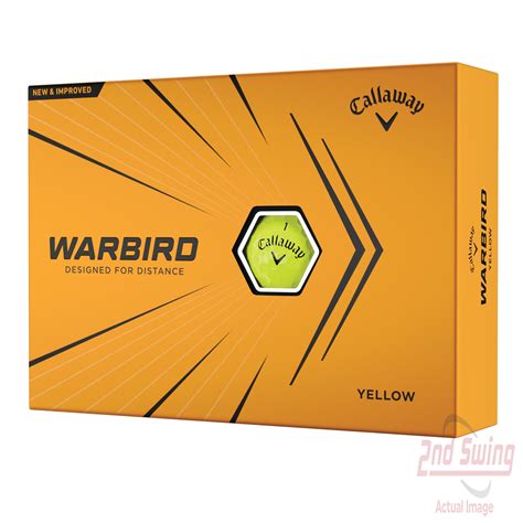 Callaway Warbird 21 Yellow Golf Balls | 2nd Swing Golf