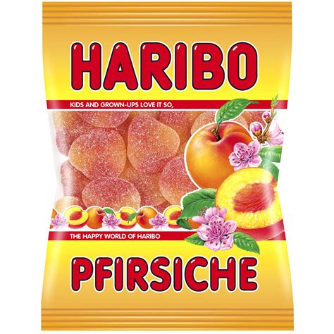 -in USA- HARIBO Peach gummy candy- 200g | Gummy candy, Haribo, Haribo candy