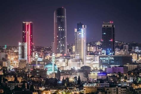 Amman at night | Amman, Amman jordan, New york skyline