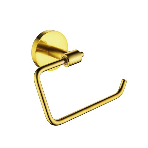 Brushed Gold Toilet Paper Holder | Floor and Decor