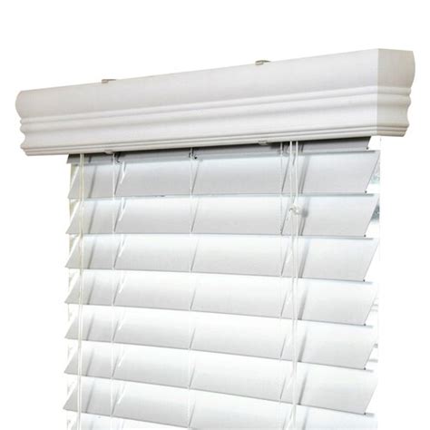 IPG 2-in White Vinyl Mini Blinds (Common: 26.5-in; Actual: 26.5-in x 48 ...