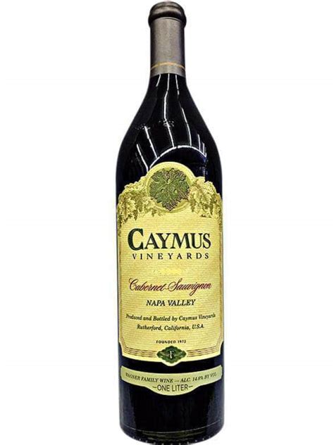 Caymus Vineyards Cabernet Sauvignon 1 Liter | The Best Wine Store - TBWS