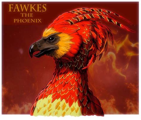 HARRY POTTER: FAWKES THE PHOENIX by Jerome-K-Moore. This is a beautifully drawn picture of Dum ...