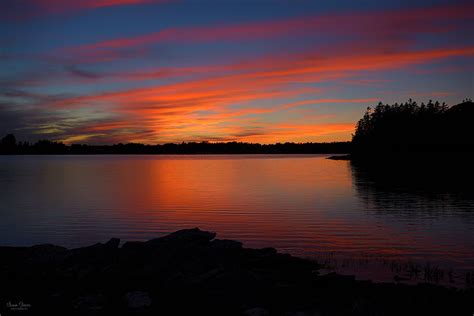 Sunset in Bar Harbor, Maine | Sunset, Sunset photography, Sunrise sunset