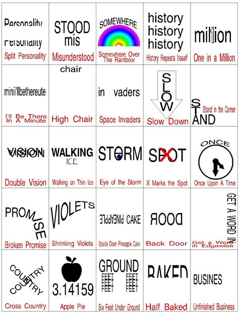 Another Hidden Meaning Brain Teaser Game | DIY Party Mom Word Puzzles Brain Teasers, Printable ...