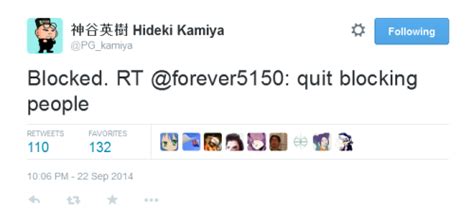 Proper Twitter Etiquette | Hideki Kamiya | Know Your Meme