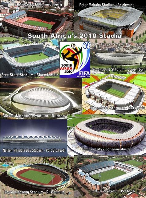 South Africa FIFA World Cup live stream: 2010 FIFA World Cup venues - 2010 FIFA World Cup Stadiums