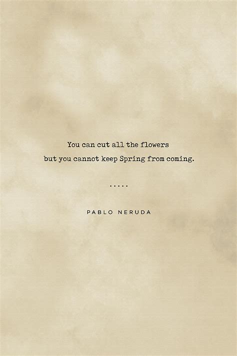 Pablo Neruda Quote on Love 06 - Typewriter quote on Old Paper - Literary Poster - Book Lover ...