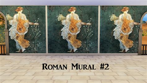 TS4: Ancient Rome Murals | History Lover's Sims Blog