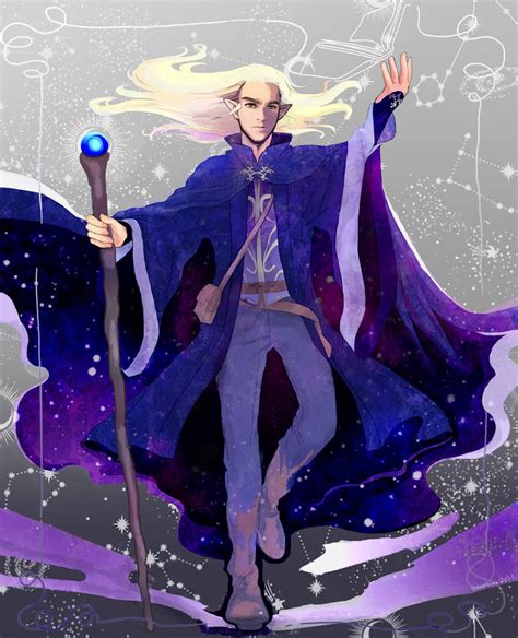 DnD Astral Elf by TechnoRanma on DeviantArt