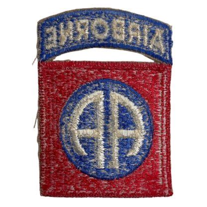 Original WWII US 82nd Airborne Division patch - Oorlogsspullen.nl ...