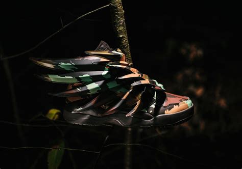 Jeremy Scott x adidas Wings 3.0 Camo | SneakerNews.com