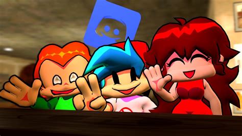 Friday night funkin : GF & BF and Pico's reaction to the discord memes (Garry's mod fnf ...