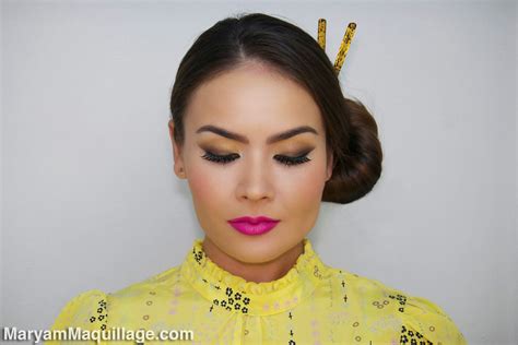 ! Maryam Maquillage !: Chinese New Year Nail Art & Makeup for Asian Eyes New Year's Makeup ...