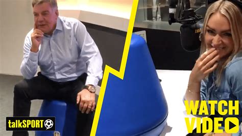 Sam Allardyce tries out Marcelo Bielsa's famous touchline stool in ...